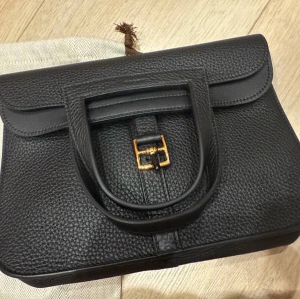 Hermes halzan 黑金25-15