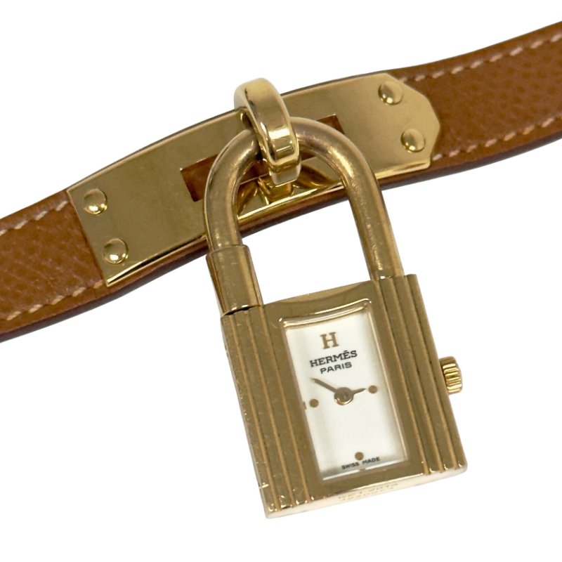 HERMES Kelly 鎖頭 手錶 Z刻-6