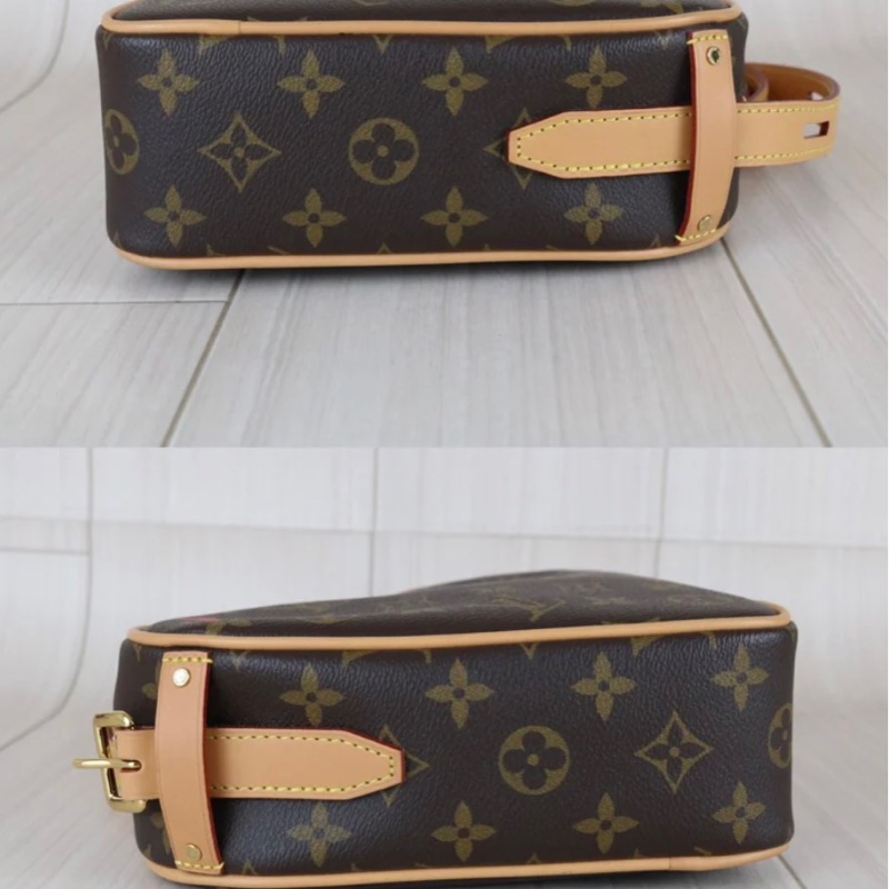 「JL精品代購」98新 LV 老花 愛心斜背包-3