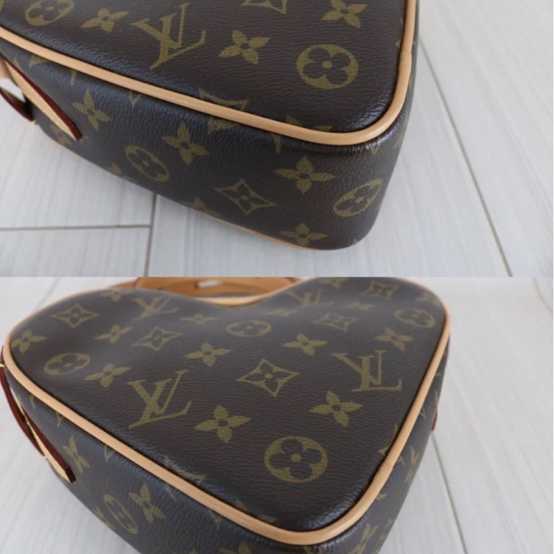 「JL精品代購」98新 LV 老花 愛心斜背包-5