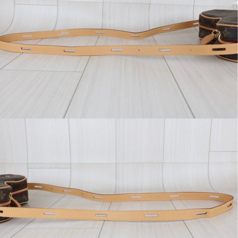 「JL精品代購」98新 LV 老花 愛心斜背包-9