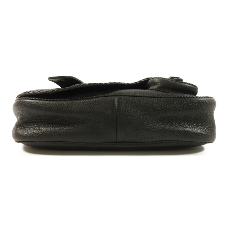 Dior 牛皮皮革Gaucho Saddle Bag銀扣肩背袋-3