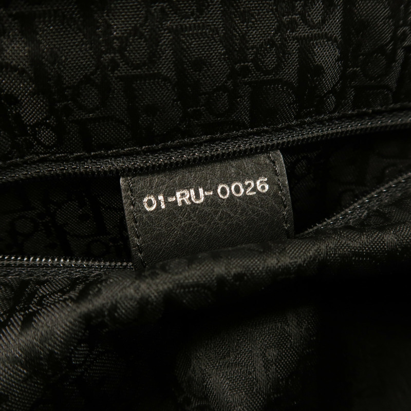 Dior 牛皮皮革Gaucho Saddle Bag銀扣肩背袋-6