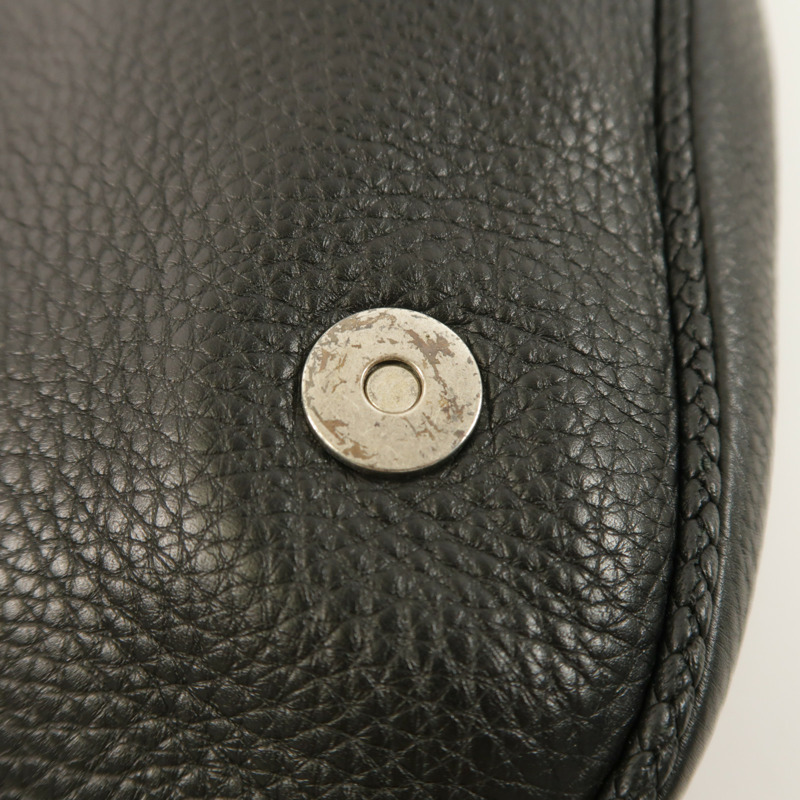 Dior 牛皮皮革Gaucho Saddle Bag銀扣肩背袋-16