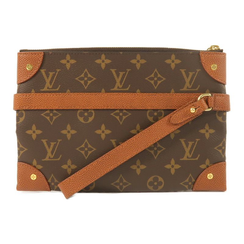 LOUIS VUITTON Monogram NBA Net Flat Pouch金扣手拿包-1