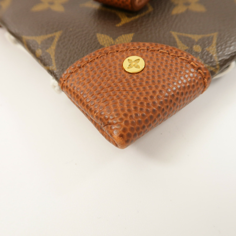 LOUIS VUITTON Monogram NBA Net Flat Pouch金扣手拿包-10