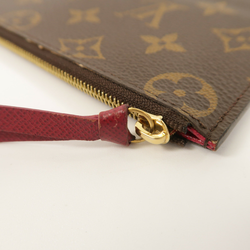 LOUIS VUITTON Monogram Felicie Pochette金扣鏈帶肩背袋-14