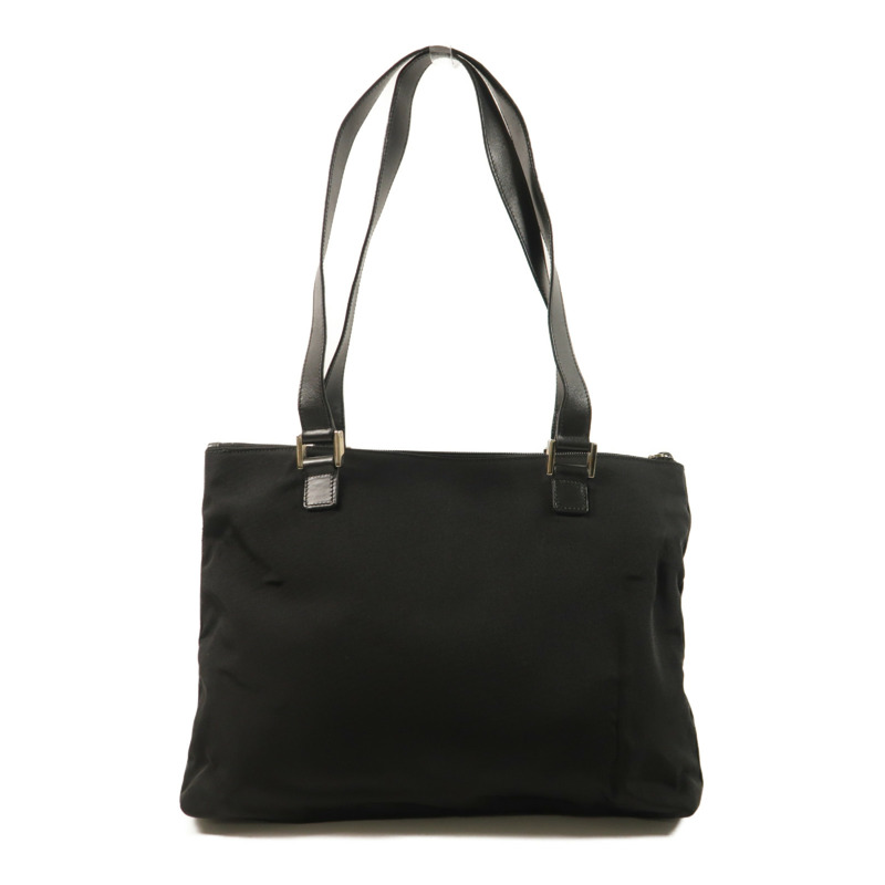 GUCCI 尼龍Vintage Shoulder Bag銀扣肩背袋-1