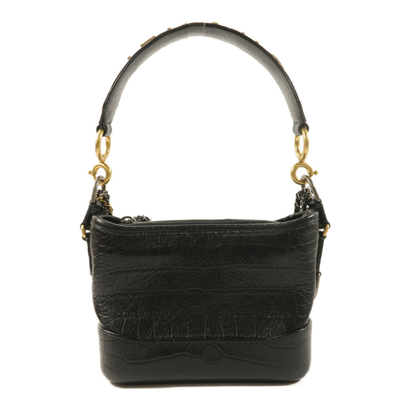 CHANEL 牛皮皮革Gabrielle Small手挽肩背兩用袋-1