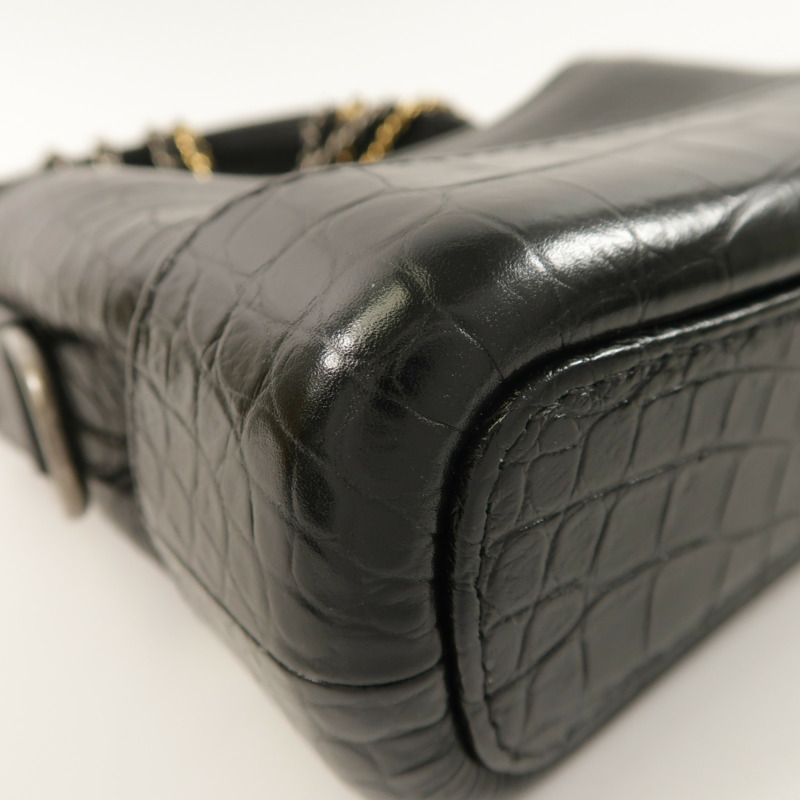 CHANEL 牛皮皮革Gabrielle Small手挽肩背兩用袋-9