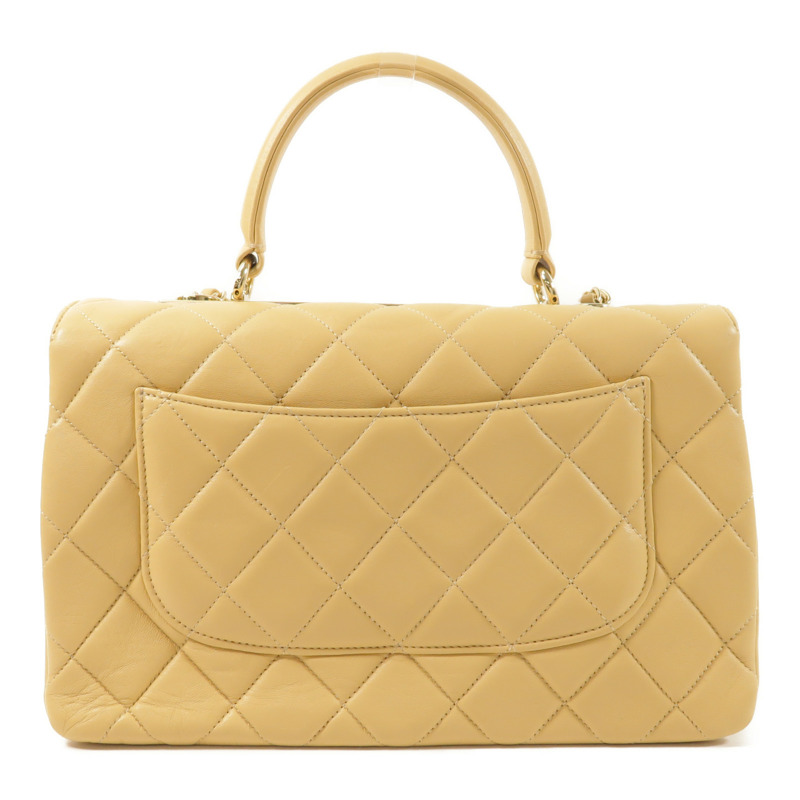 CHANEL 羊皮皮革Trendy CC Bag金扣手挽肩背兩用袋-1