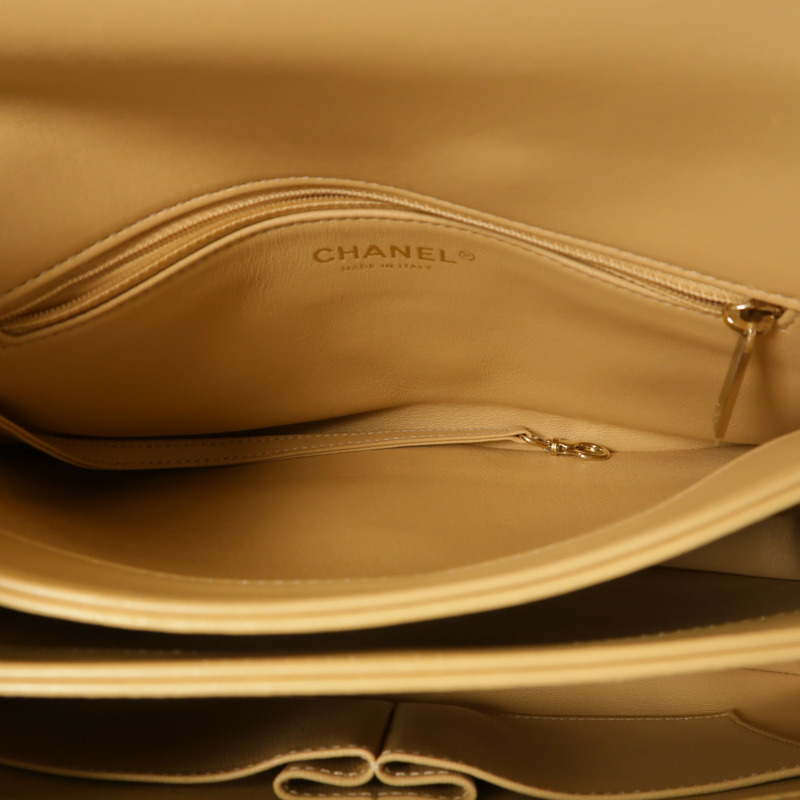 CHANEL 羊皮皮革Trendy CC Bag金扣手挽肩背兩用袋-6