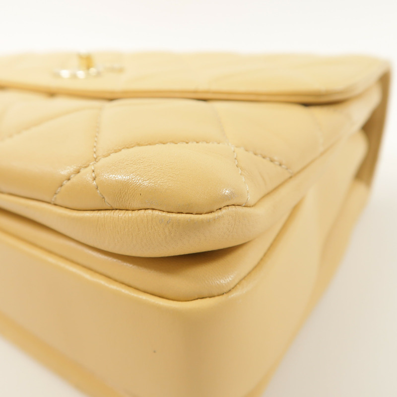 CHANEL 羊皮皮革Trendy CC Bag金扣手挽肩背兩用袋-13