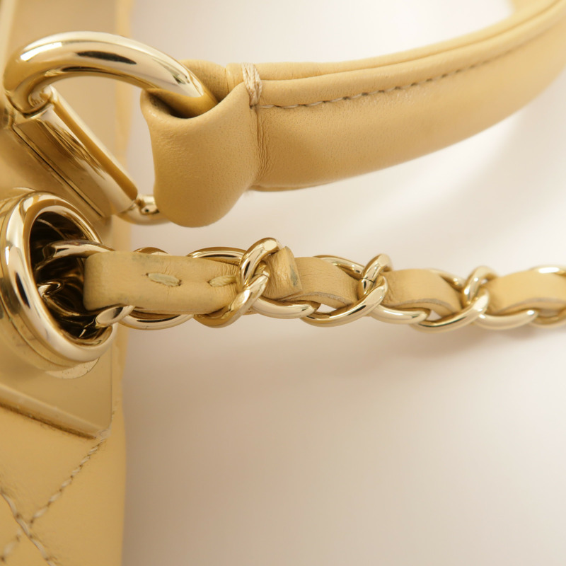 CHANEL 羊皮皮革Trendy CC Bag金扣手挽肩背兩用袋-17