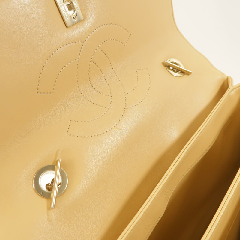 CHANEL 羊皮皮革Trendy CC Bag金扣手挽肩背兩用袋-18