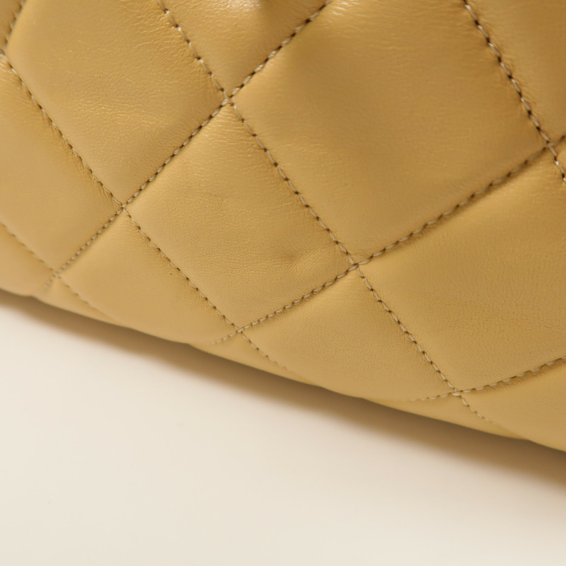 CHANEL 羊皮皮革Trendy CC Bag金扣手挽肩背兩用袋-19