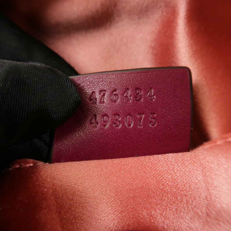 GUCCI 絨布GG Marmont Waist Bag金扣腰包-6