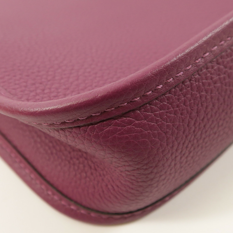 HERMES Clemence皮革Evelyne TPM金扣肩背袋Anemone-12