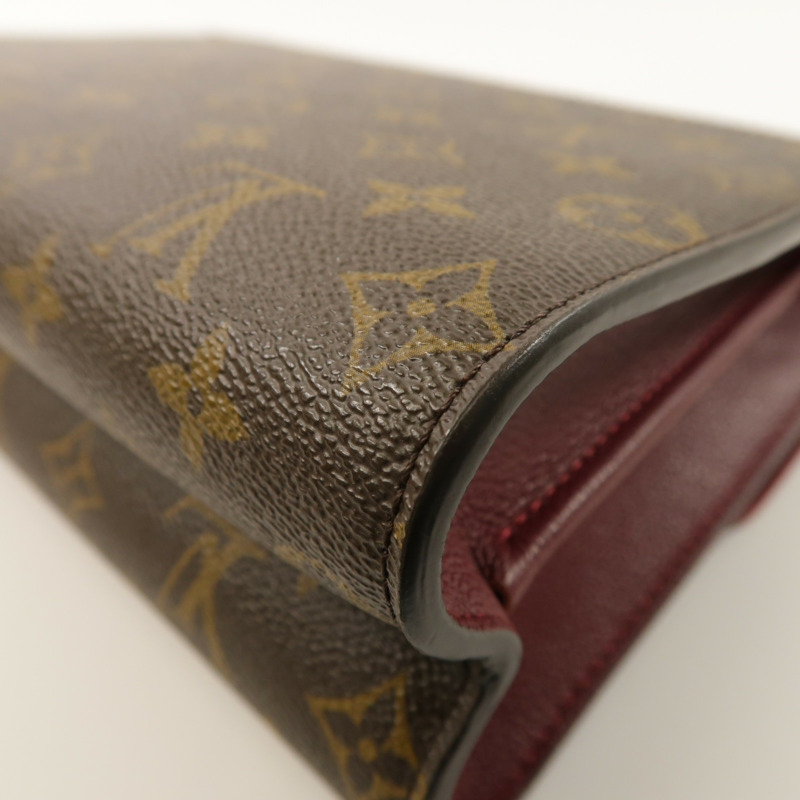 LOUIS VUITTON Monogram Victoire金扣鏈帶肩背袋-12