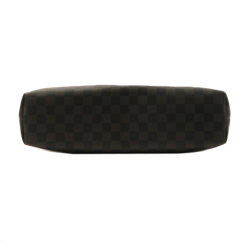 LOUIS VUITTON Damier Graphite Mick銀扣肩背袋-3