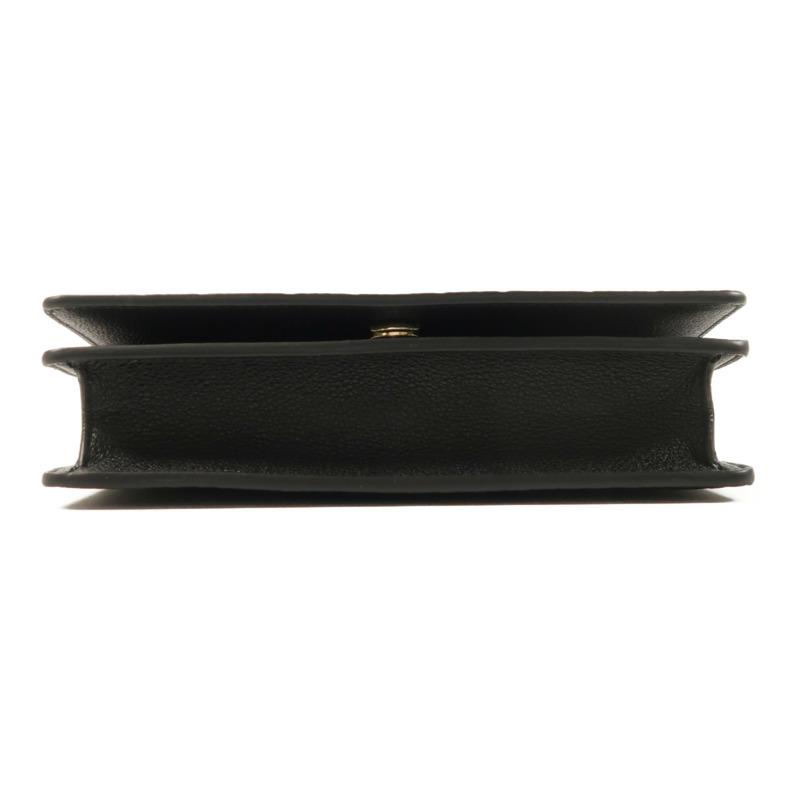 GUCCI 牛皮皮革GG Emblem Wallet On Chain金扣鏈帶肩背袋-3