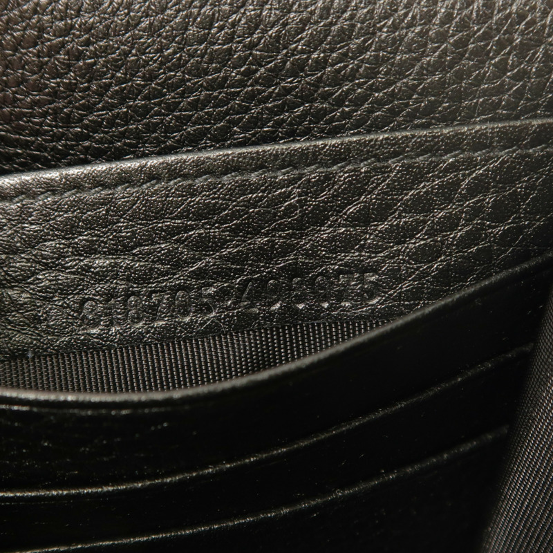 GUCCI 牛皮皮革GG Emblem Wallet On Chain金扣鏈帶肩背袋-6