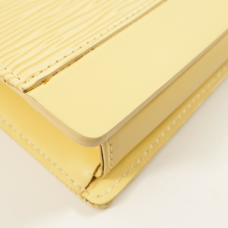 LOUIS VUITTON Epi Honfleur Clutch金扣肩背袋-10