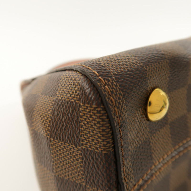 LOUIS VUITTON Damier Bond Street MM金扣手挽肩背兩用袋-9