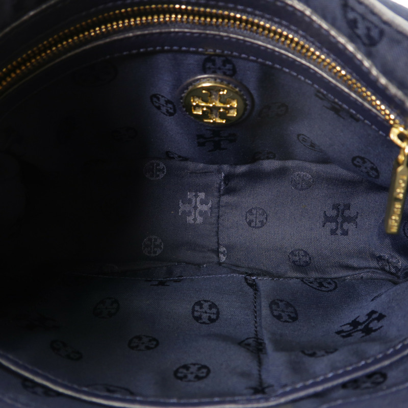 Tory Burch 牛皮皮革Chain Shoulder金扣鏈帶肩背袋-4