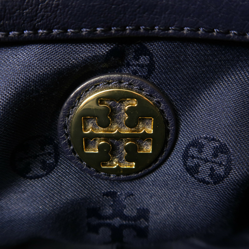 Tory Burch 牛皮皮革Chain Shoulder金扣鏈帶肩背袋-5
