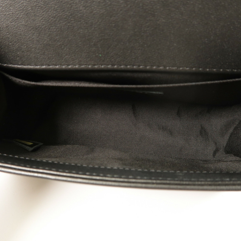 CHANEL 羊皮皮革Boy 20鏈帶肩背袋-4