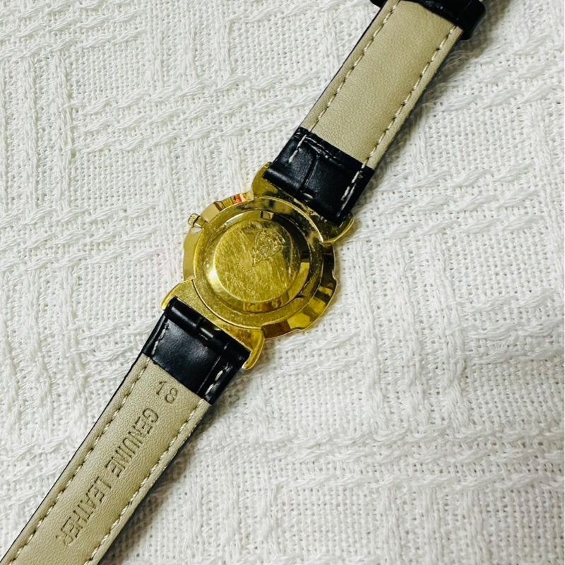 GUCCI 雪莉系列 3400 金色羅馬錶盤手錶 極美✨-12