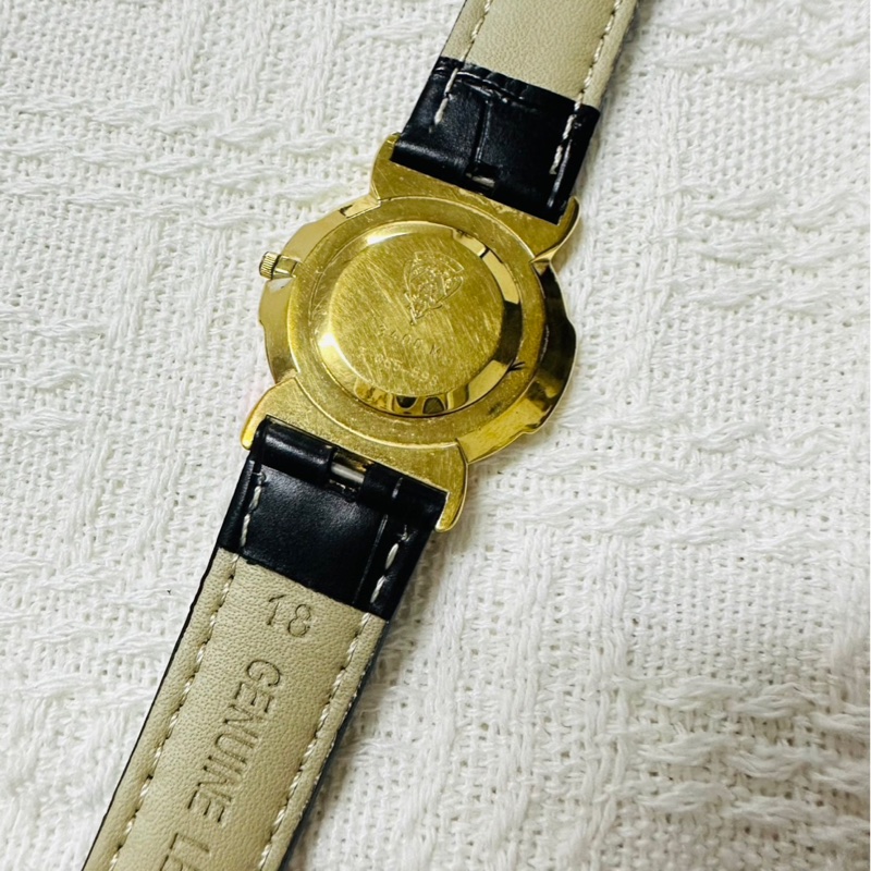 GUCCI 雪莉系列 3400 金色羅馬錶盤手錶 極美✨-13