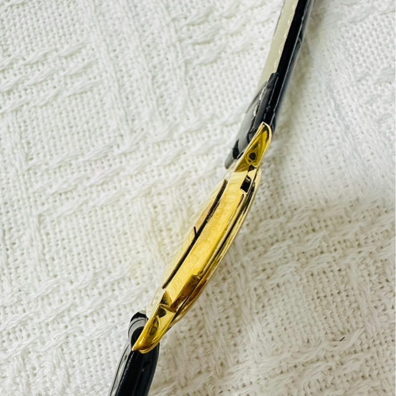 GUCCI 雪莉系列 3400 金色羅馬錶盤手錶 極美✨-21