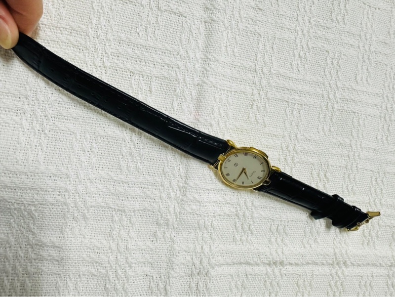 GUCCI 雪莉系列 3400 金色羅馬錶盤手錶 極美✨-23