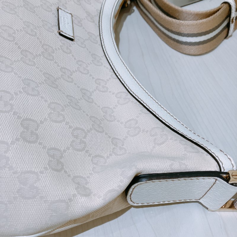 TK1971 Gucci 古馳經典花紋液下包包 Ivory GG Shoulder Bag Canvas Cream #181092 1669 (85%New)(N/A)-7