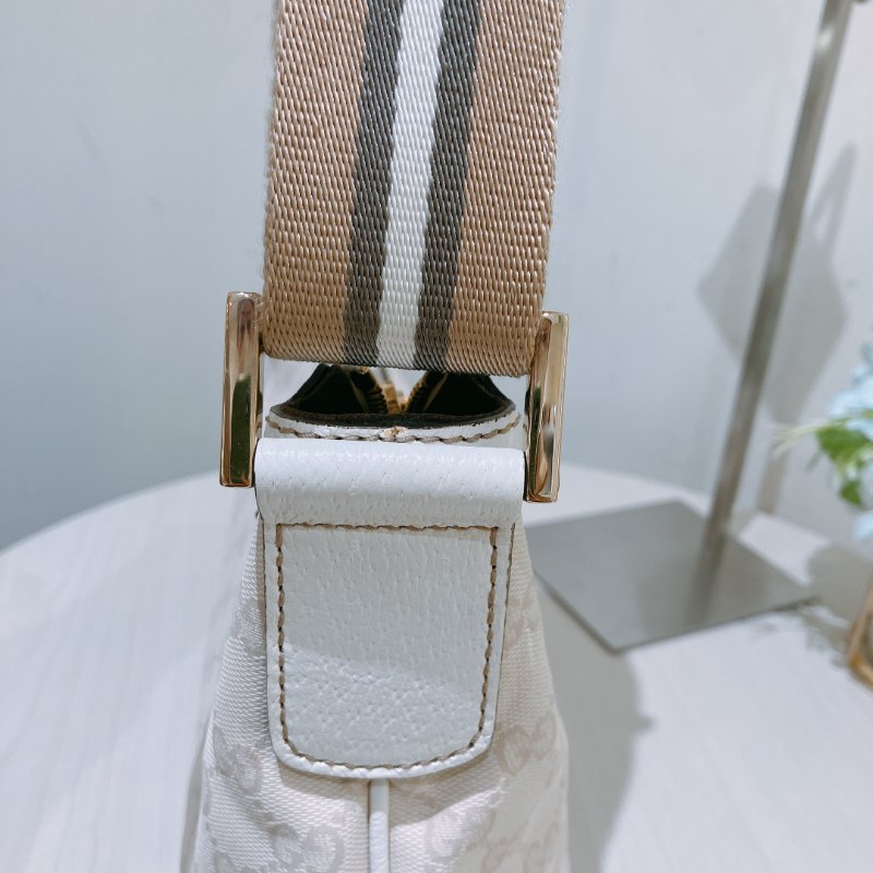 TK1971 Gucci 古馳經典花紋液下包包 Ivory GG Shoulder Bag Canvas Cream #181092 1669 (85%New)(N/A)-10