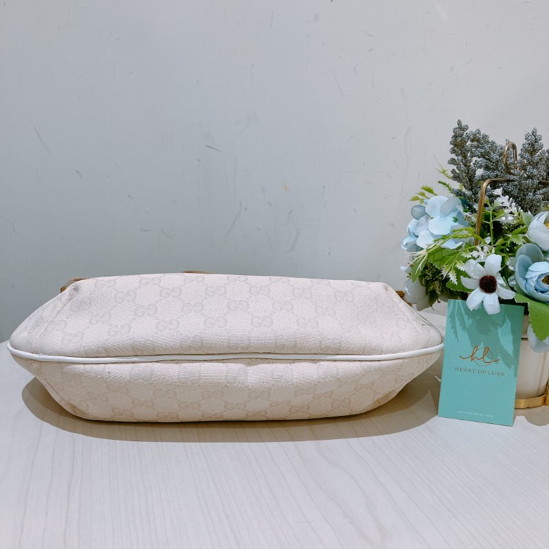 TK1971 Gucci 古馳經典花紋液下包包 Ivory GG Shoulder Bag Canvas Cream #181092 1669 (85%New)(N/A)-16