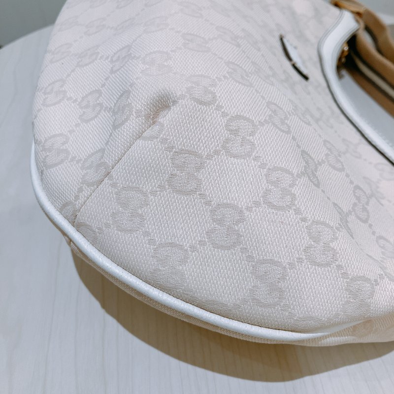 TK1971 Gucci 古馳經典花紋液下包包 Ivory GG Shoulder Bag Canvas Cream #181092 1669 (85%New)(N/A)-19