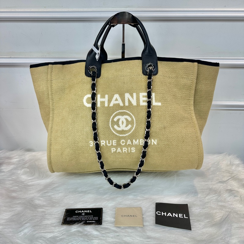 Chanel 大容量旅行必備大袋Chanel沙灘包🏖️-0