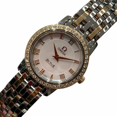 OMEGA DE VILLE 碟飛系列 4375.71 貝母錶盤