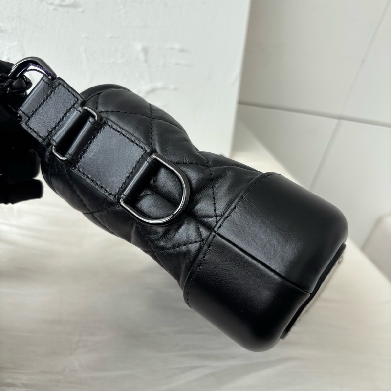 全新全配🈶購證❤️ 香奈兒 #soblack #全黑 #流浪包 #小號-5