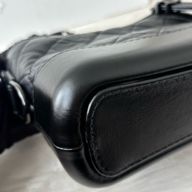 全新全配🈶購證❤️ 香奈兒 #soblack #全黑 #流浪包 #小號-6