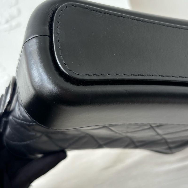 全新全配🈶購證❤️ 香奈兒 #soblack #全黑 #流浪包 #小號-7