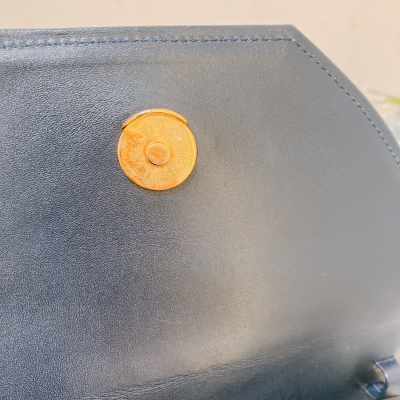 TK1974 Givenchy 紀梵希復古翻蓋式兩用包包 Vintage Circle Logo 2 Way Bag Calfskin Navy x GHW #1300875 1283577(80%New) (N/A)-30