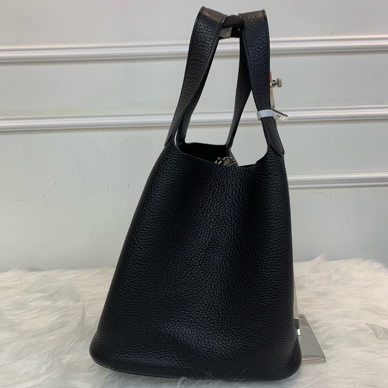 罕見大容量黑色 Hermes Picotin26-2