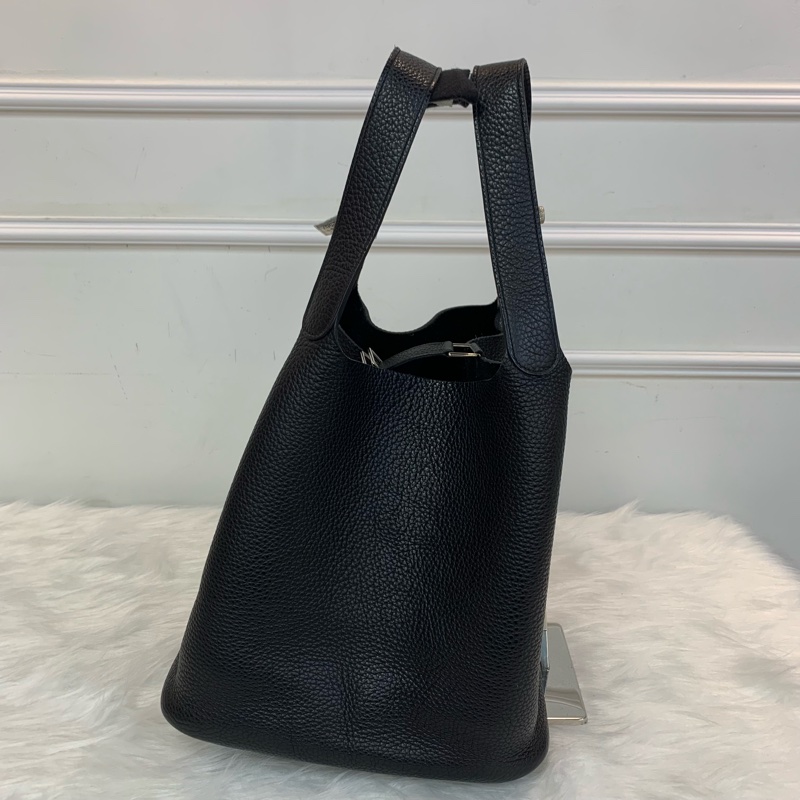 罕見大容量黑色 Hermes Picotin26-3