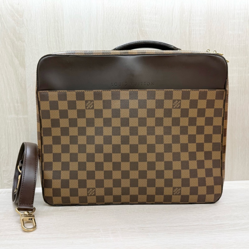 LV🤎棋盤格手提旅行包(有背帶)/N53355-1