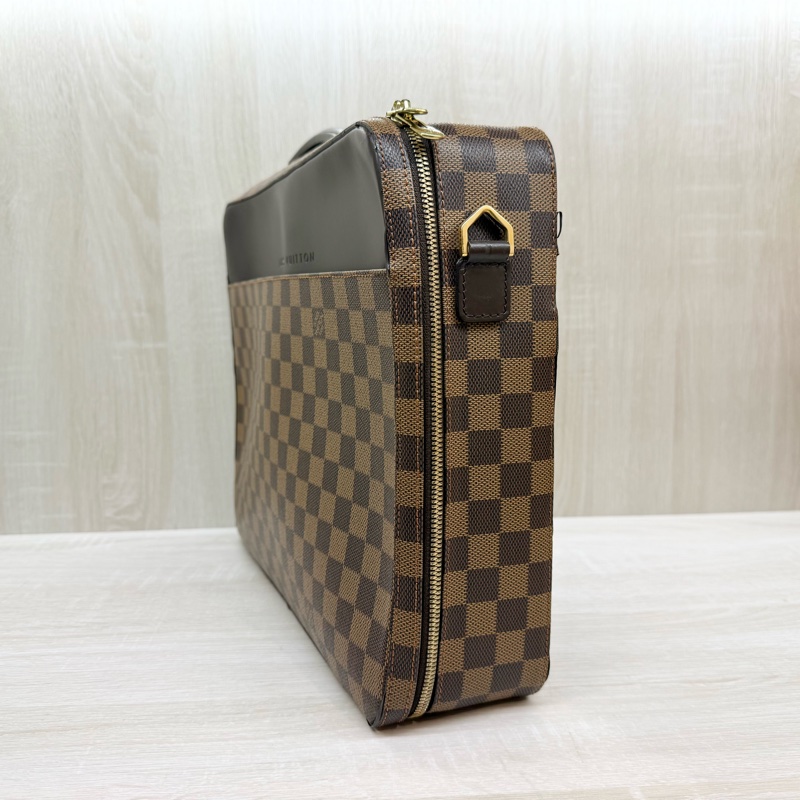 LV🤎棋盤格手提旅行包(有背帶)/N53355-3