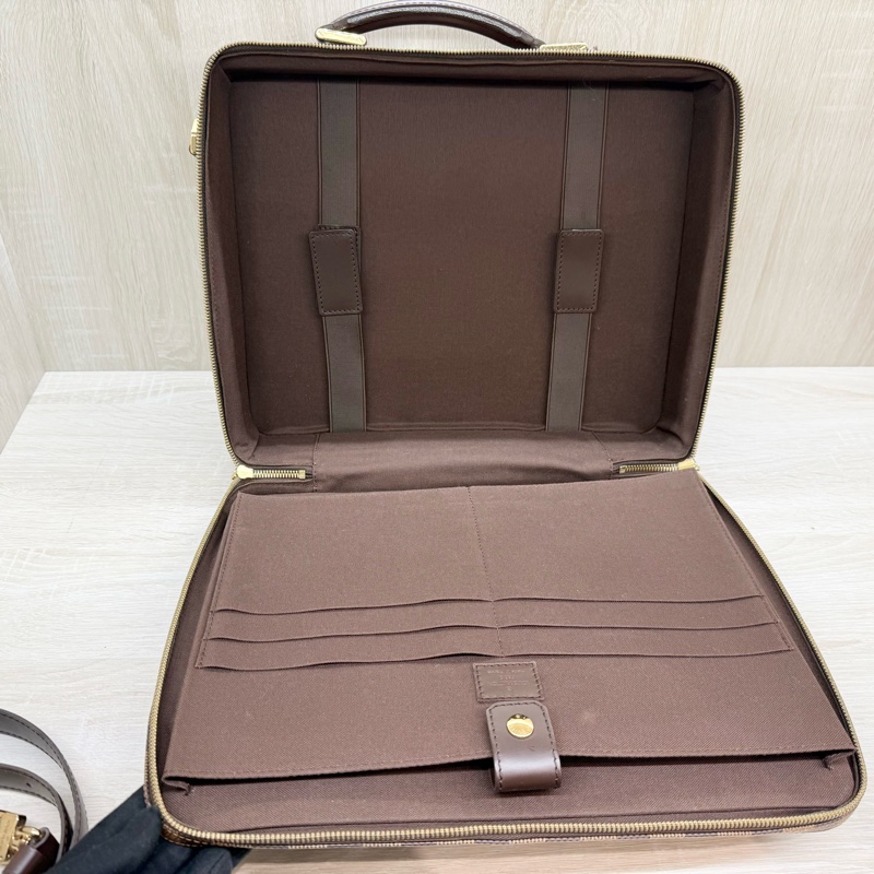 LV🤎棋盤格手提旅行包(有背帶)/N53355-6